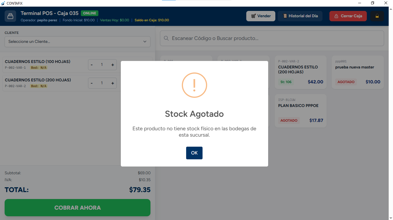 POS Offline Contafix